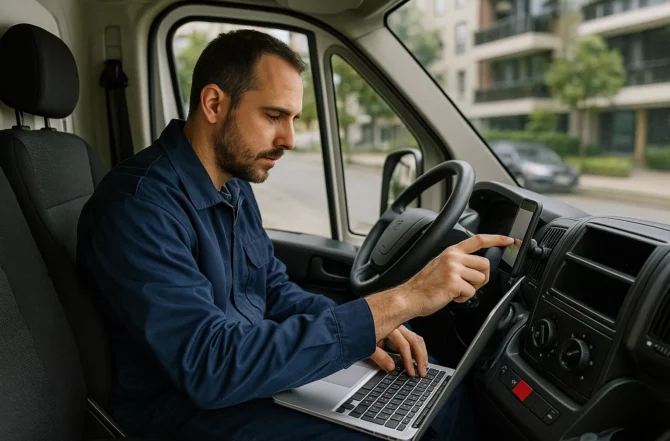 Monitoramento de colaboradores externos (vendas, logística, etc.)